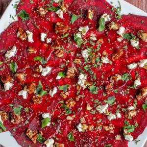 Carpaccio de Betabel