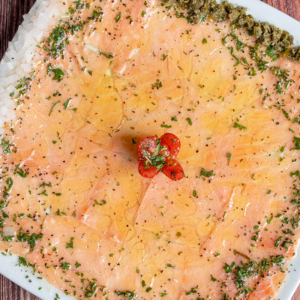 Carpaccio de Salmón